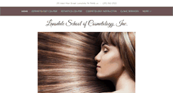 Desktop Screenshot of lansdalecosmetology.com